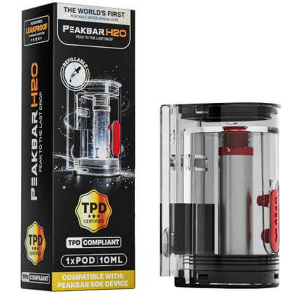 Cartouches 10ml H2O Pro Pod Peakbar