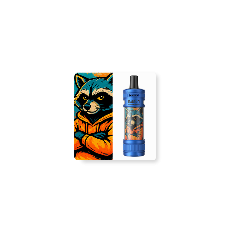 Magnum Nano Blue Street Racoon