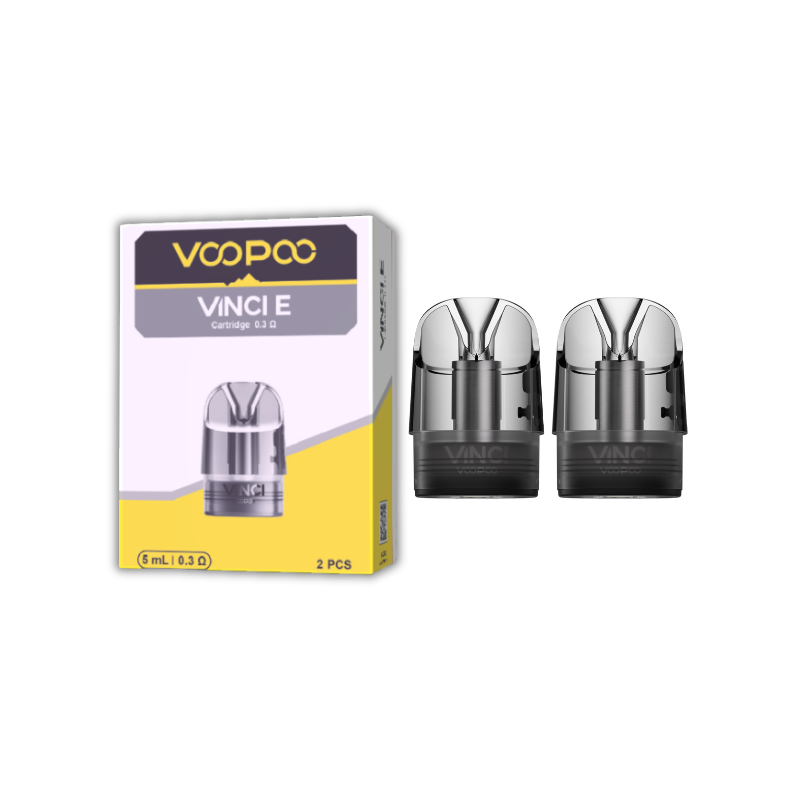 Pack de 2 Cartouches 5mL Vinci E Voopoo Voopoo
