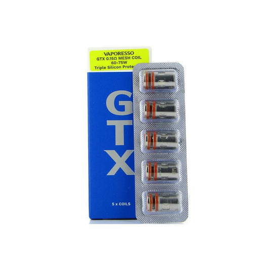 PACK DE 5 RÉSISTANCES GTX-2 VAPORESSO
