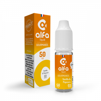 Vanilla & Popcorn Gourmands Alfaliquid 10ml