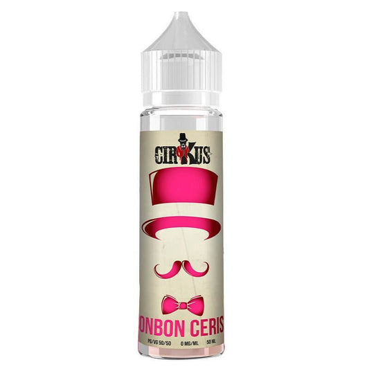 Bonbon Cerise VDLV Cirkus Authentic 50ml 00mg - Maycig